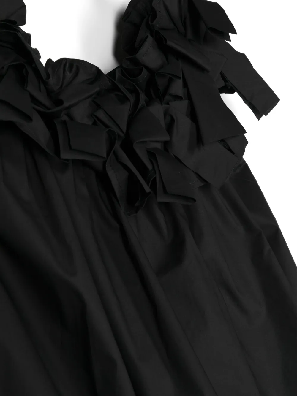 MEIMEIJ BOW-APPLIQUÉ COTTON DRESS