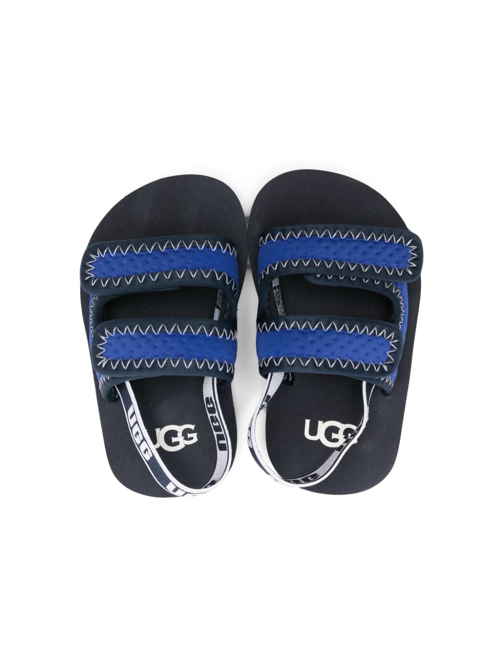 Shop Ugg Lennon Slingback Sandals In Blue