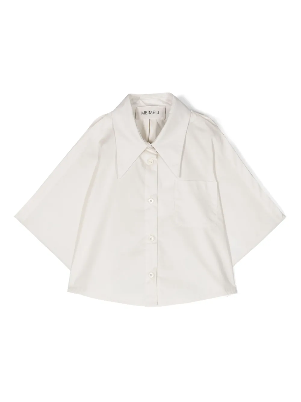 MEIMEIJ SLEEVELESS COTTON SHIRT