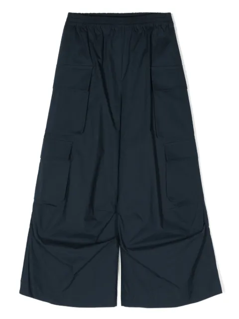 MeimeiJ wide-leg poplin cargo trousers