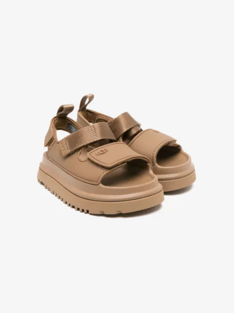 UGG Kids GoldenGlow touch-strap sandals