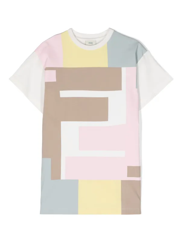 【美品】FENDI キッズ　FF Tシャツ　4歳 100 110 23322073_53382689_600.jpg