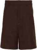 Valentino Garavani pressed-crease shorts - Brown