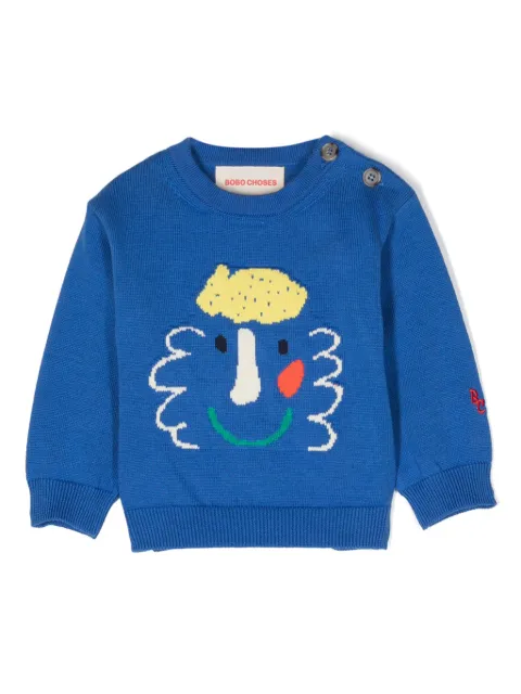 Bobo Choses suéter Happy Mask