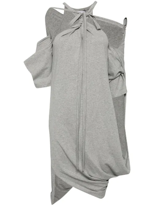 Robe asymétrique à design drapé - pushBUTTON - Modalova