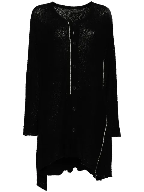Yohji Yamamoto asymmetric knitted dress