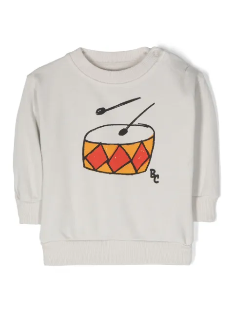 Bobo Choses Play the Drum-print sweatshirt