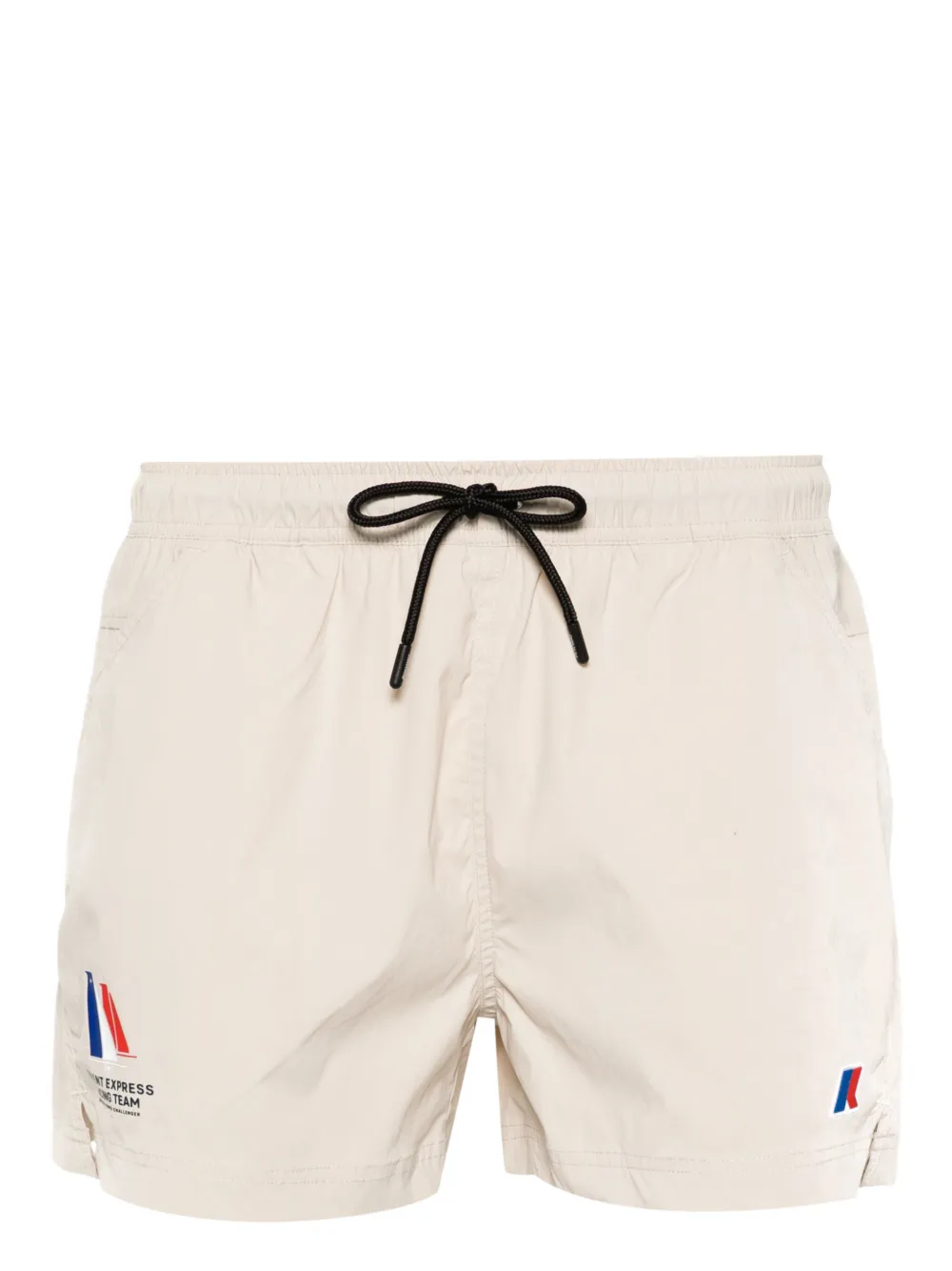 K-Way Mehdy Orient Express AC swim shorts | Neutrals | Image 1