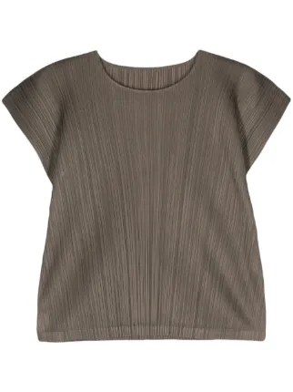 Pleats Please Issey Miyake Monthly Colors: March Pleated Top