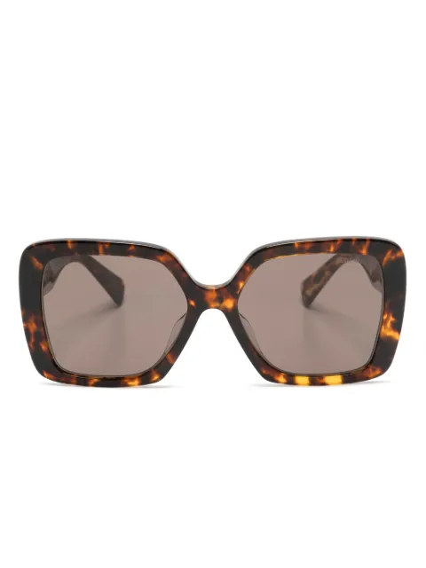 Miu Miu Eyewear Glimpse oversize-frame sunglasses
