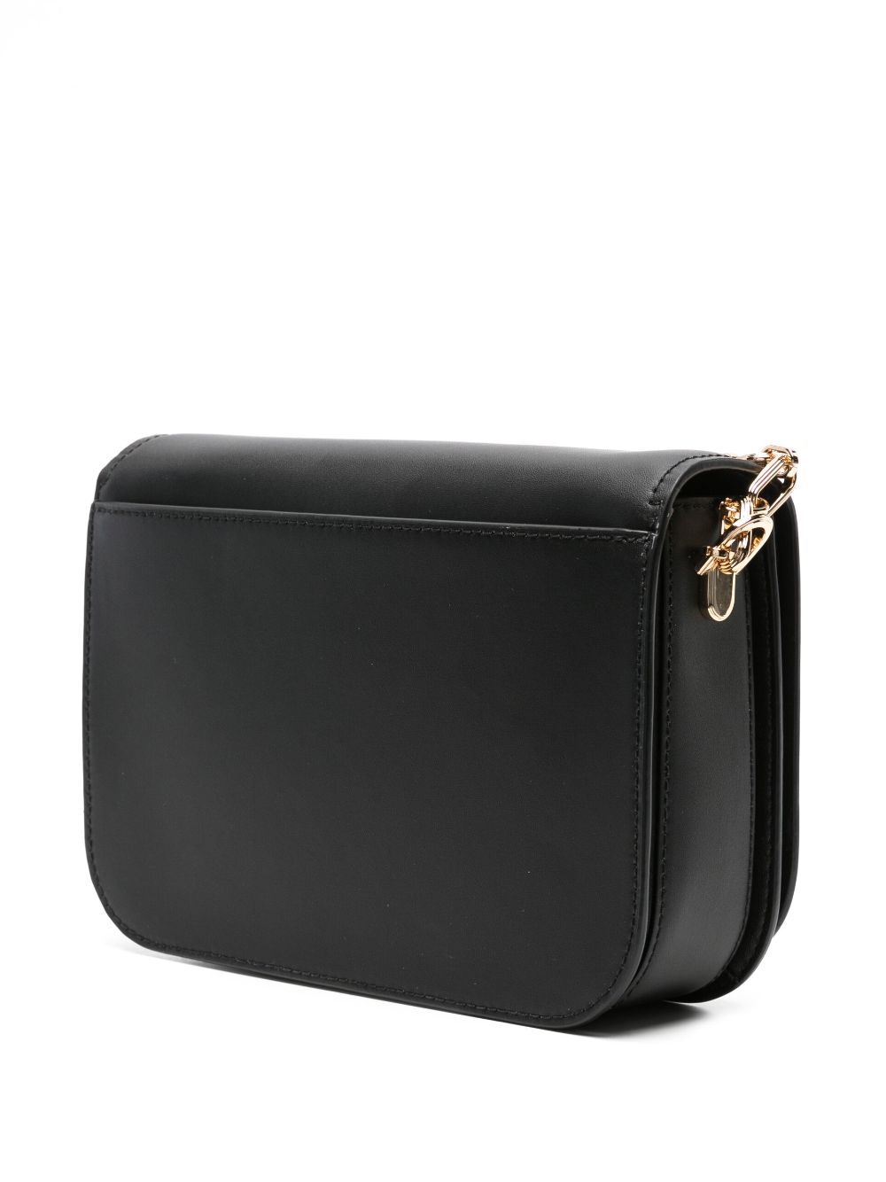 Shop Michael Michael Kors Medium Delancey Crossbody Bag In Black