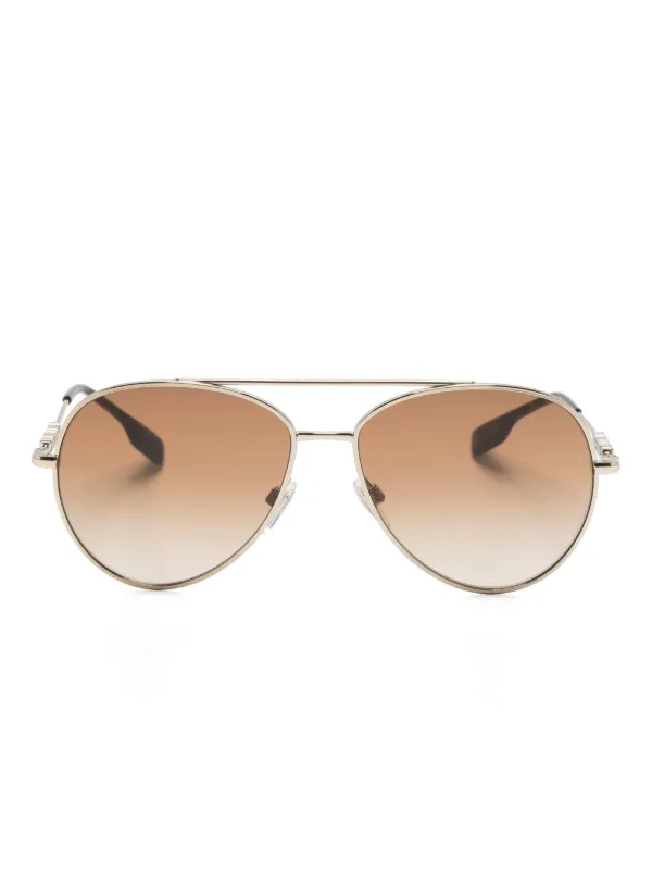 Aviator burberry sunglasses online