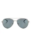 Burberry Eyewear pilot-frame sunglasses - Gold