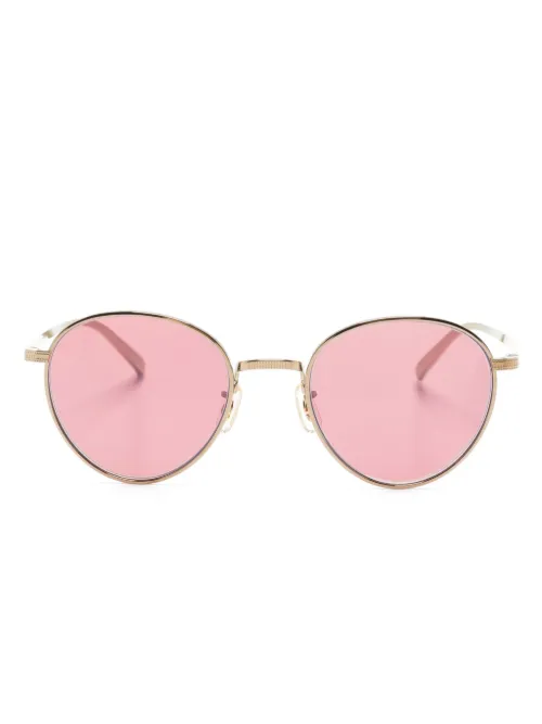Lunettes de soleil Rhydian à monture ronde - Oliver Peoples - Modalova