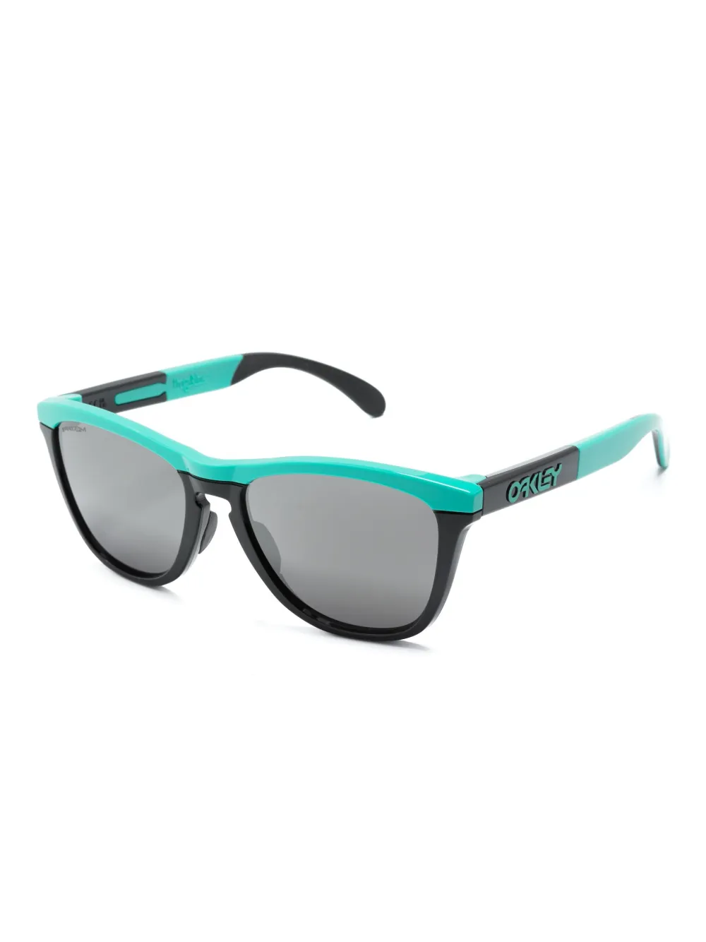 Shop Oakley Frogskins™ Range Cycle Square-frame Sunglasses In Black