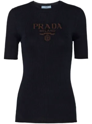 Prada Knitted Tops for Women - Shop on FARFETCH