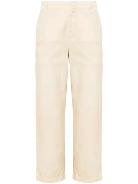 Golden Goose pantalones rectos de lona