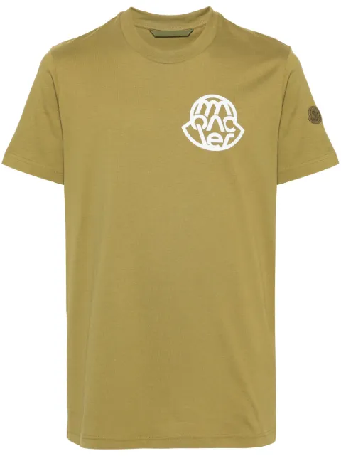 Moncler logo-print cotton T-shirt