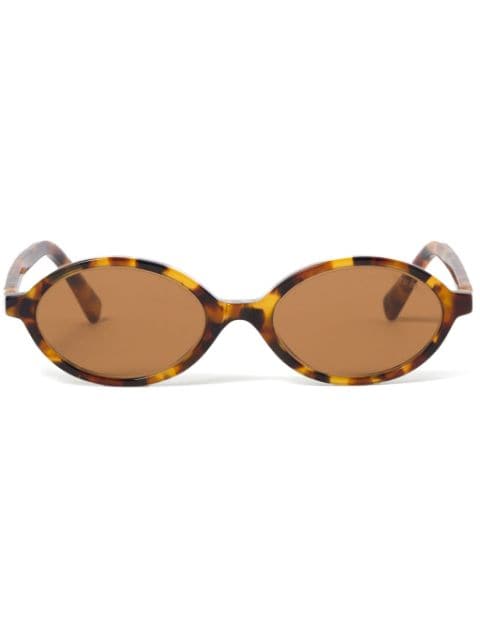 Miu Miu Eyewear tortoiseshell-effect sunglasses