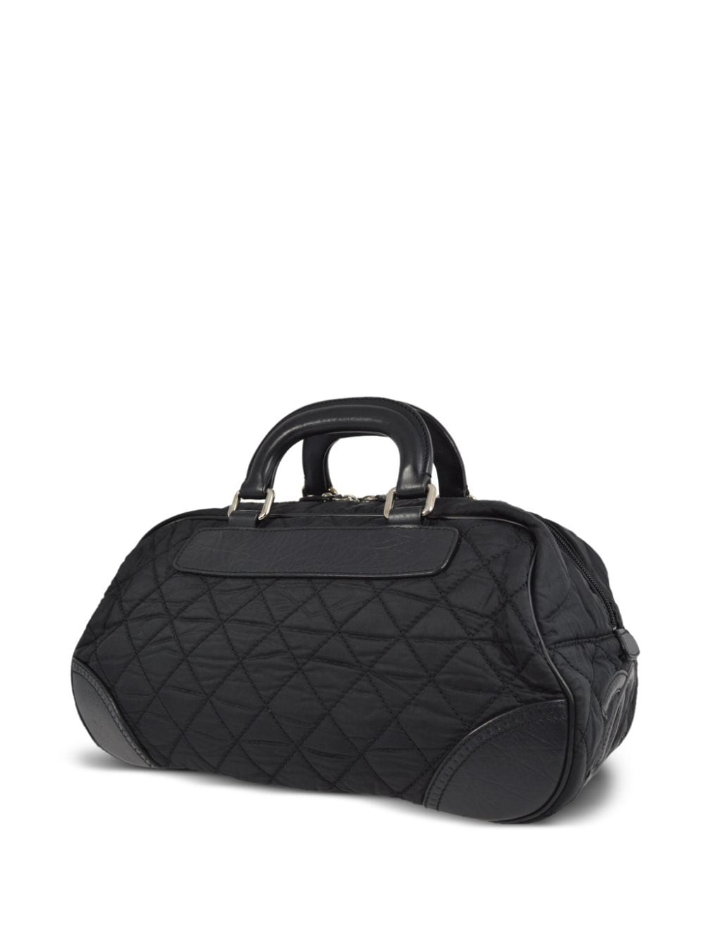 Affordable HOT SALE CHANEL 2006 Paris New York diamond-quilted duffle handbag Women