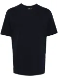 Man On The Boon. crew-neck cotton T-shirt - Blue