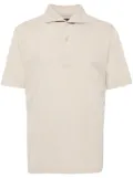 Man On The Boon. short-sleeve piqué polo shirt - Neutrals