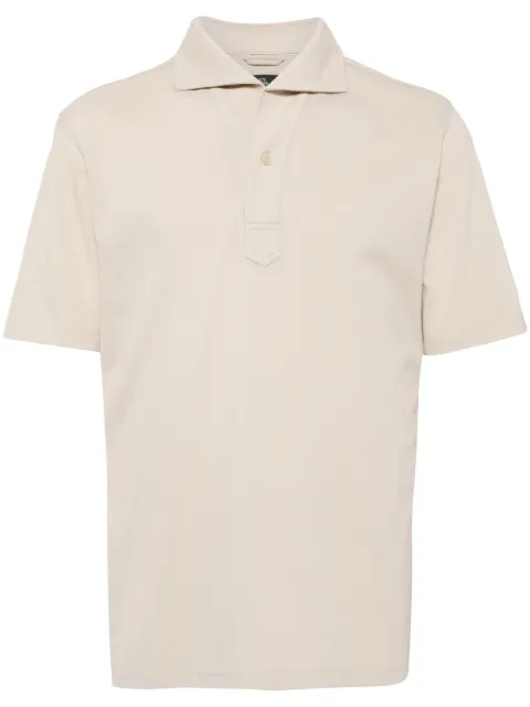 Man On The Boon. short-sleeve piqué polo shirt