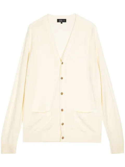 Man On The Boon. knitted wool cardigan