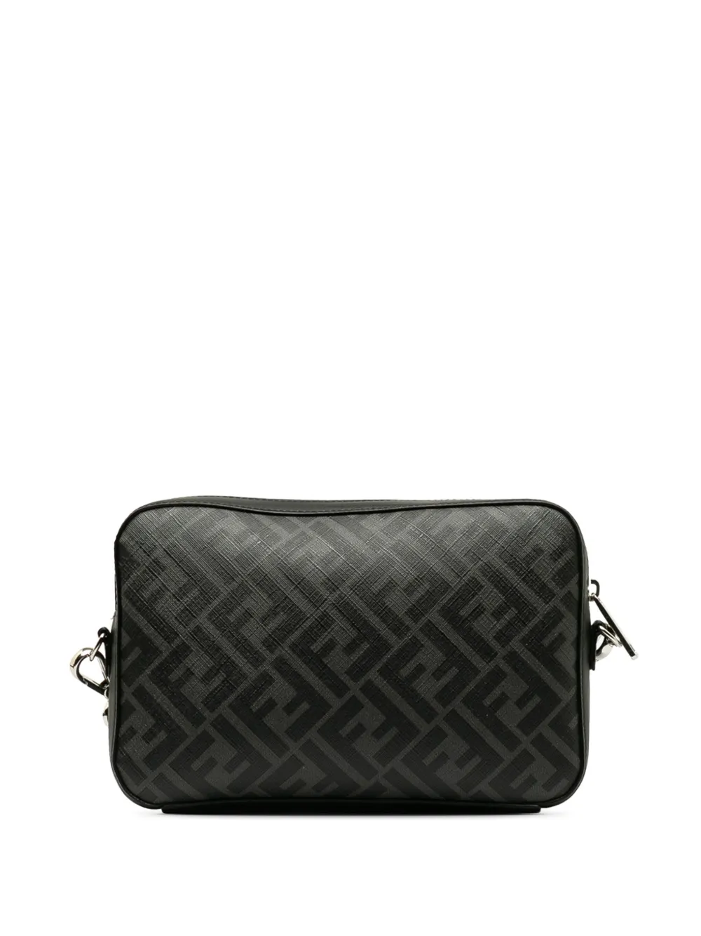 Fendi Pre-Owned 2010-2023 Fendi Diagonal Camera Case Crossbody Bag - Zwart