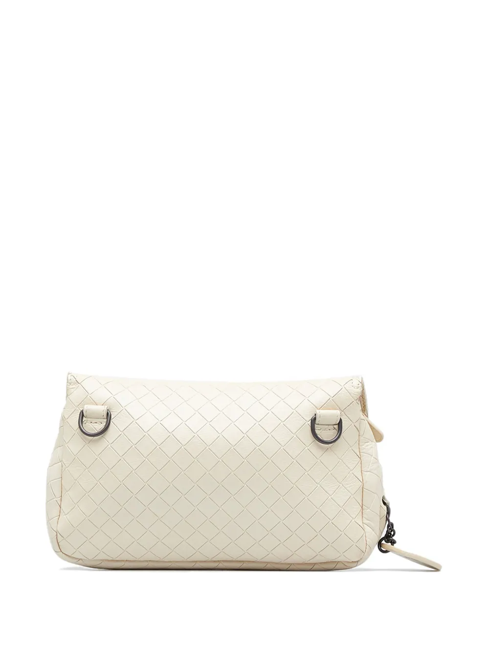 Bottega Veneta Pre-Owned 2012-2024 Nodini Intrecciato crossbodytas - Wit