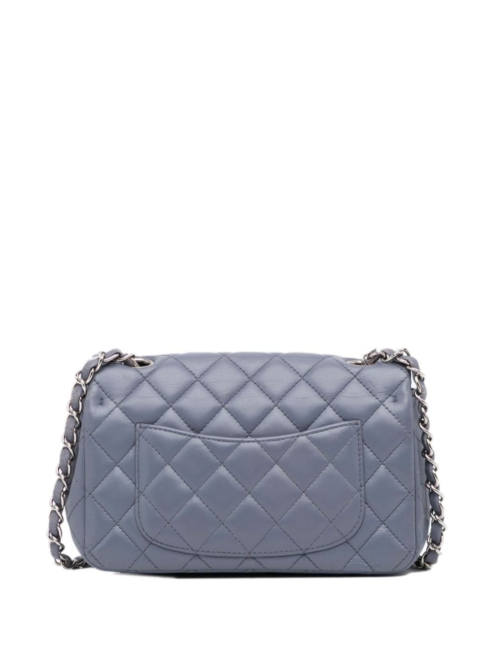 Affordable HOT SALE CHANEL 2011 Mini Classic Lambskin Rectangular Single Flap crossbody bag Women