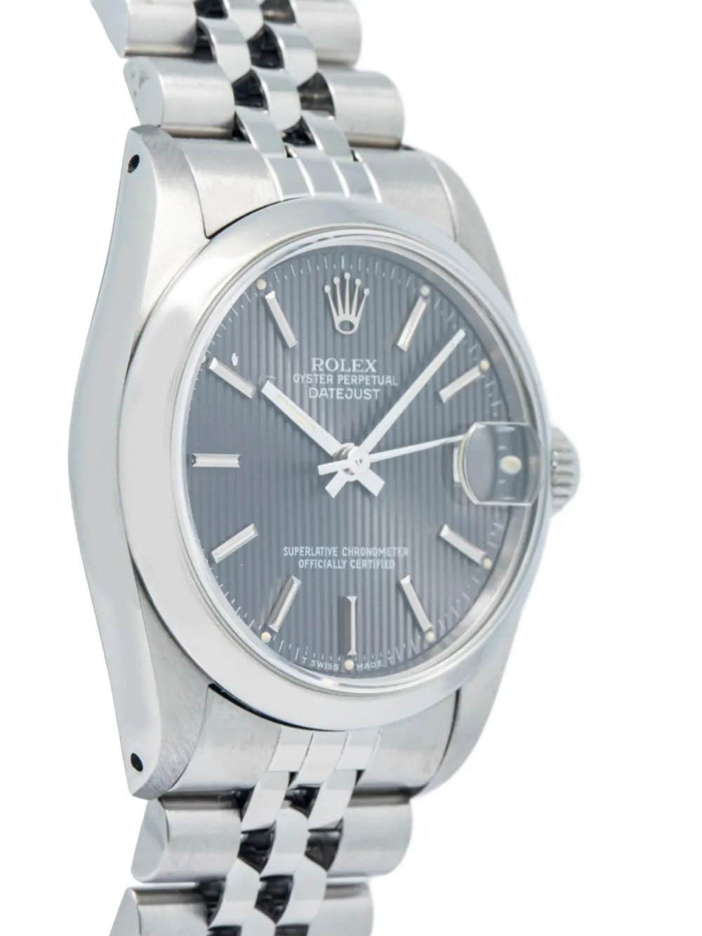 Pre-owned Rolex Datejust 31mm In Grey