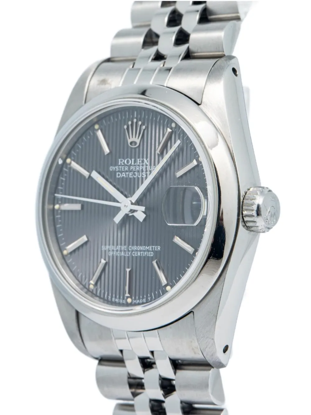 Pre-owned Rolex Datejust 31mm In Grey