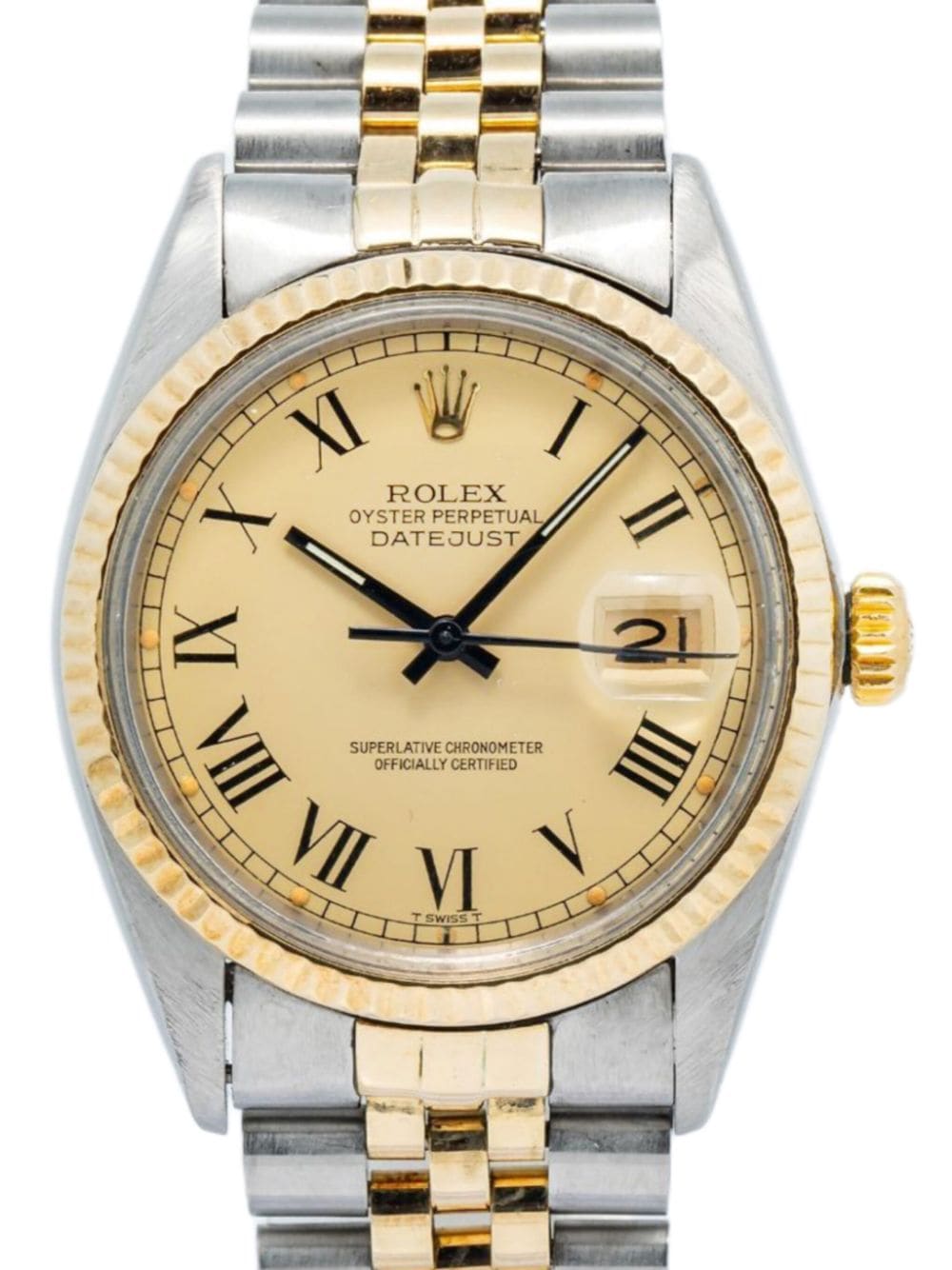 Rolex pre-owned Datejust 36mm - Goud