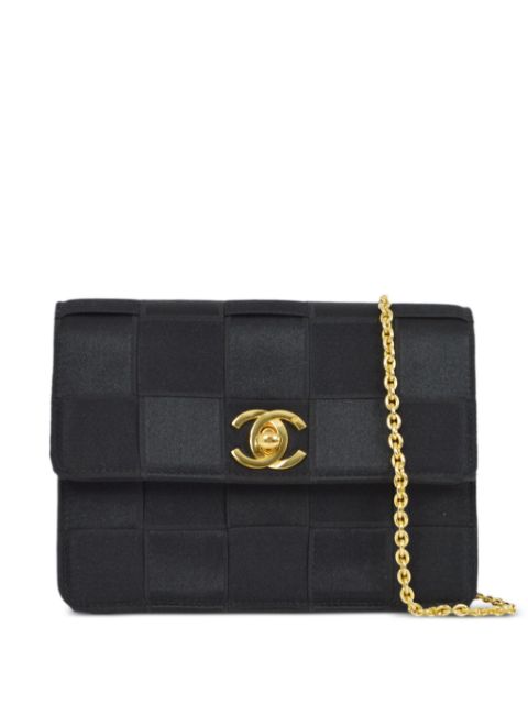 CHANEL 1985-1990s CC turn-lock shoulder bag Women