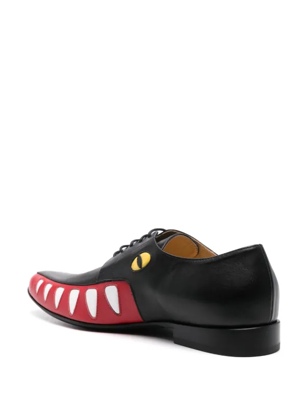 walter van beirendonck クロコダイルシューズ 41 Walter Van Beirendonck Crocodile Oxford Shoes | Black | FARFETCH