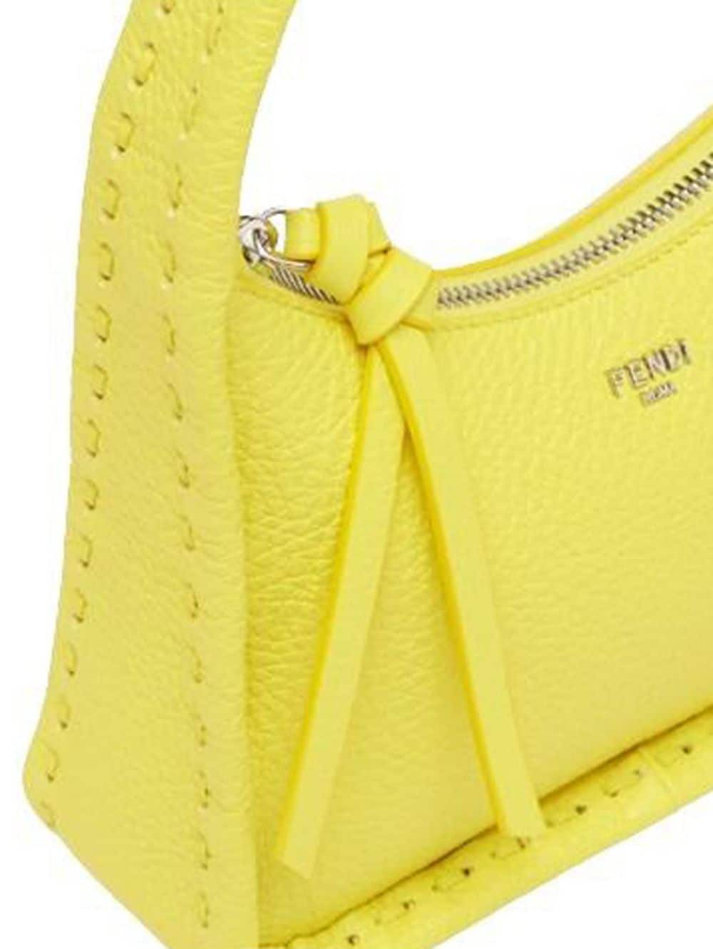 Shop Fendi Mini Fendessence In 黄色