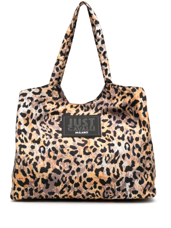 Roberto cavalli leopard bag online