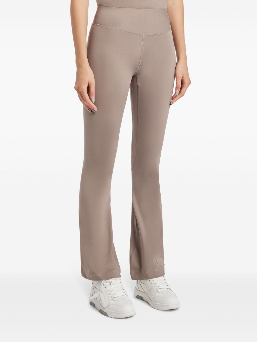 Shop The Giving Movement High-rise Bootcut Leggings In Brown