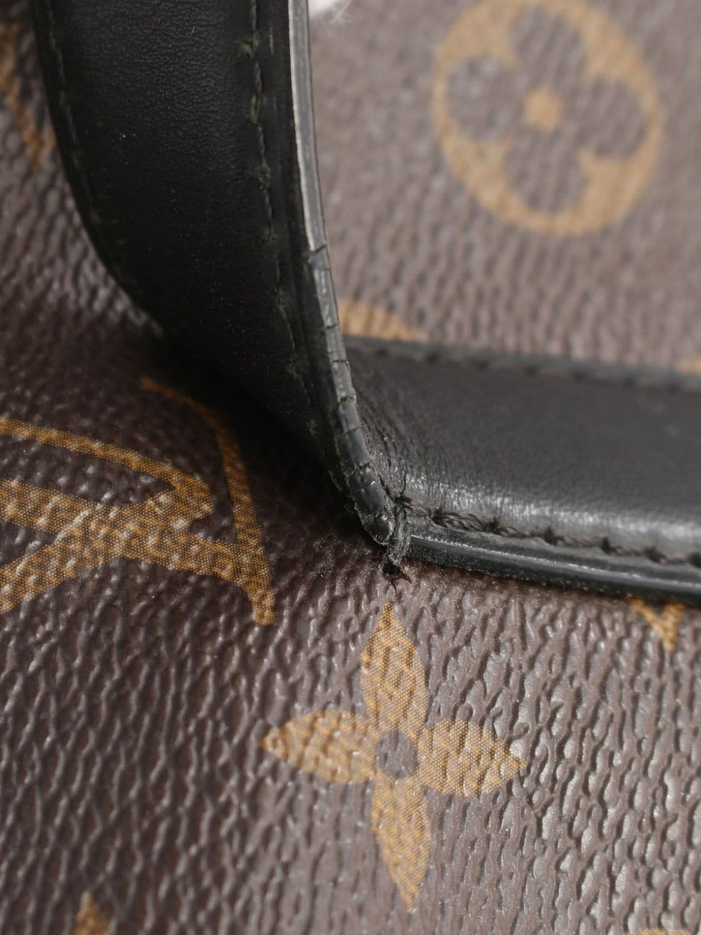 Pre-owned Louis Vuitton 2012 Kitan Two-way Handbag In Brown