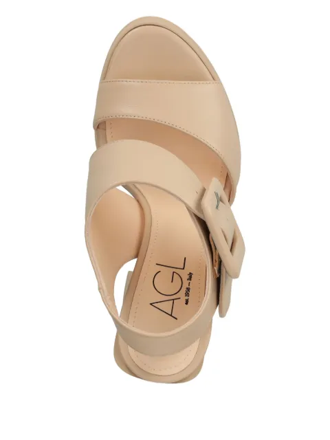 AGL 120mm leather sandals 23345234 - 3