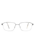 Lindberg Nicholas rectangle-frame glasses - Brown