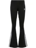 adidas 3-Stripes flared leggings - Black