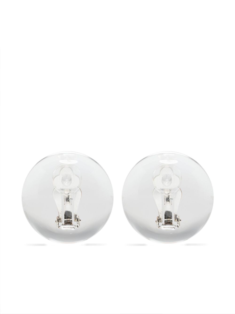 Monies Zirel Clip-on Earrings In White