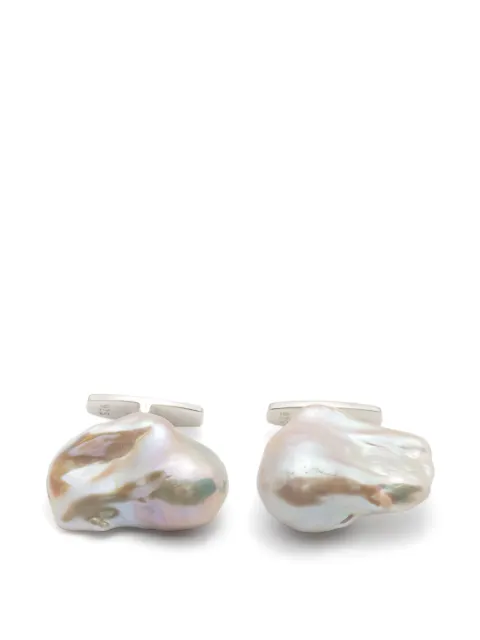 Monies M93 baroque-pearl cufflinks