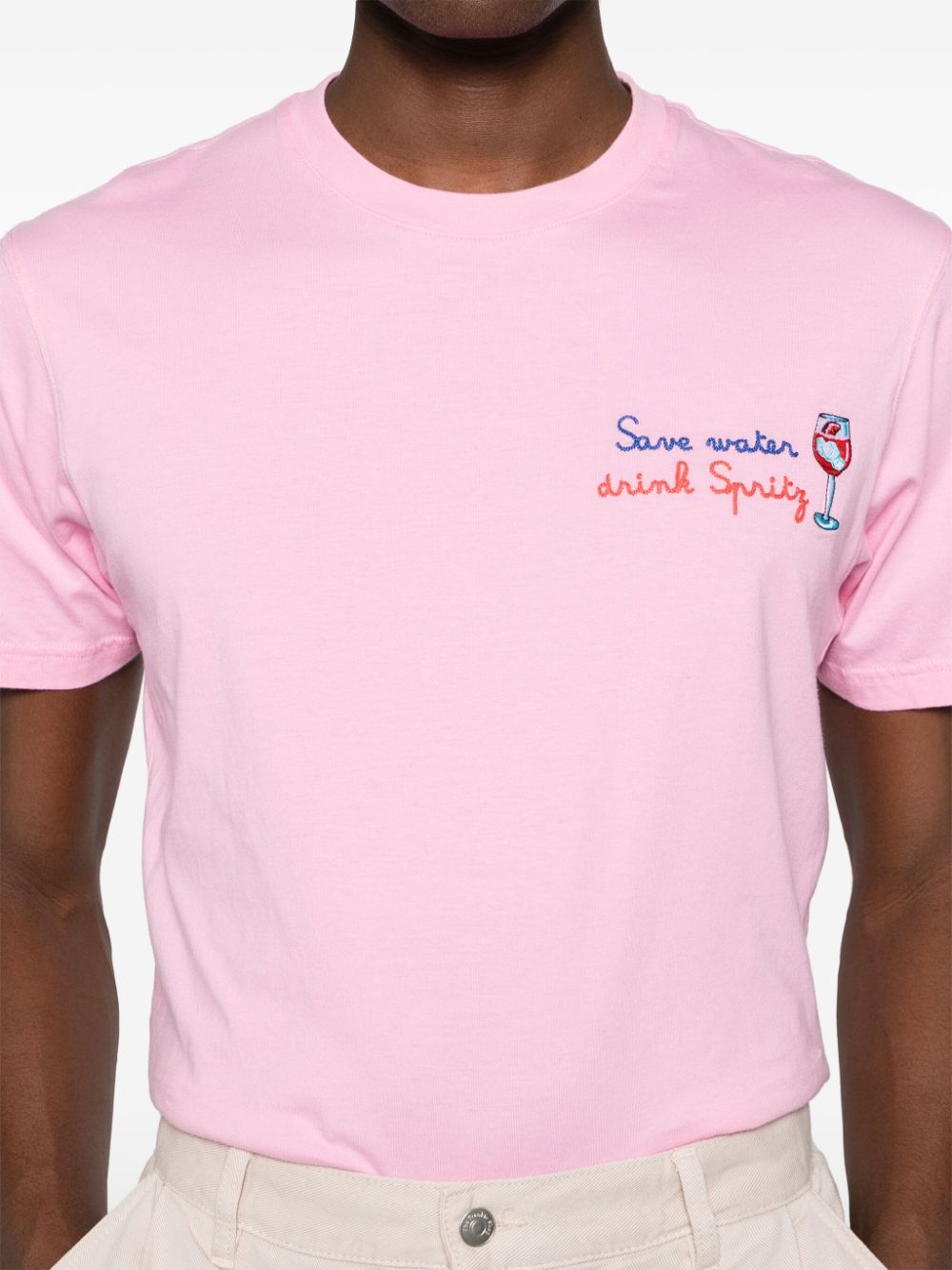 MC2 Saint Barth Katoenen T-shirt Roze