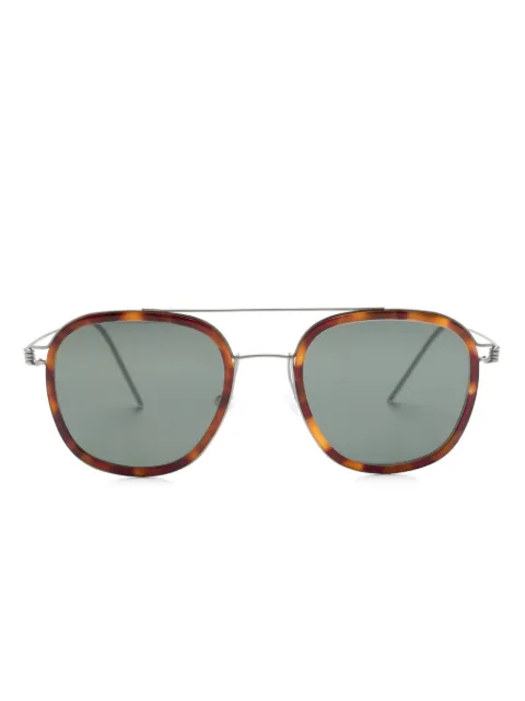 Lindberg pilot-frame sunglasses
