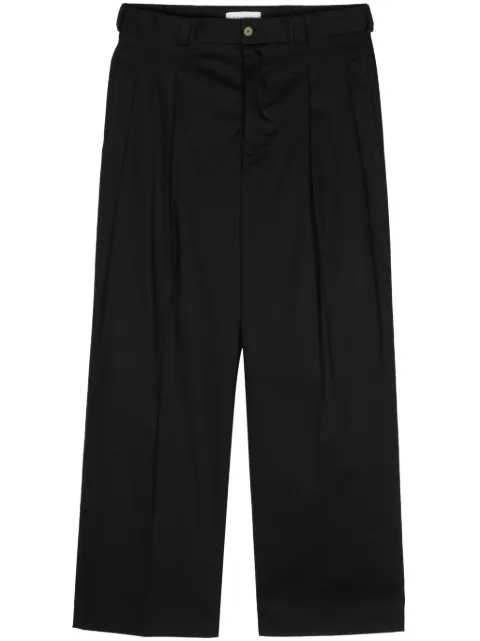 Laneus pleat-detailed trousers