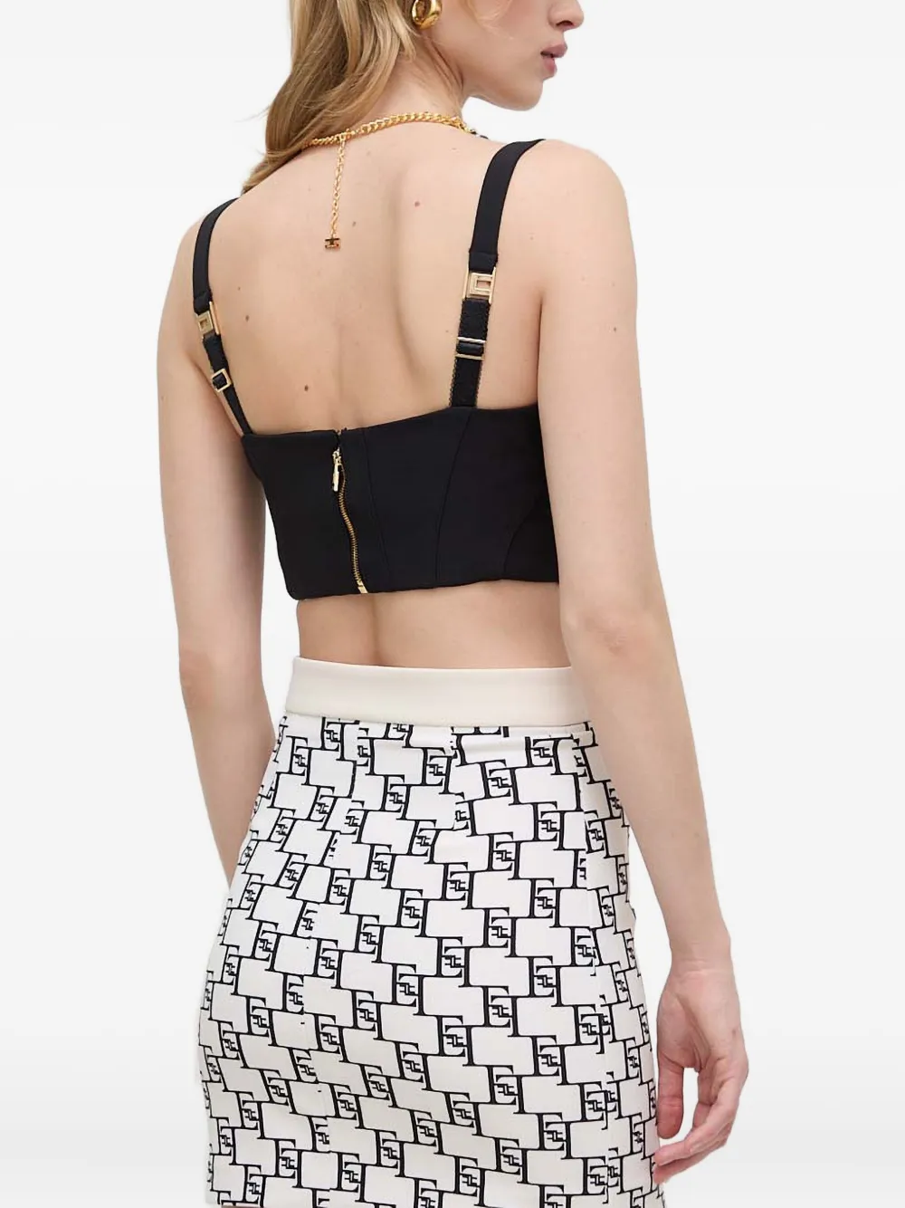Elisabetta Franchi strap bustier top | Vests & Tank Tops | Image 2