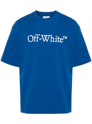 off-white Big Bookish Skate コットン Tシャツ 人気 Off-White T-shirt BIG BOOKISH SKATE kolor czarny